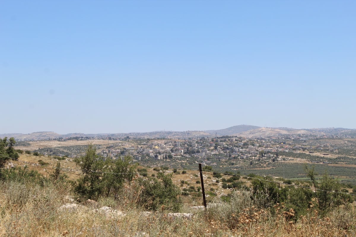 "עמק איילון" בו התרחש 'קרב הטרקטורים' בשב"ק פרשת נח תשכ"ז (1966)