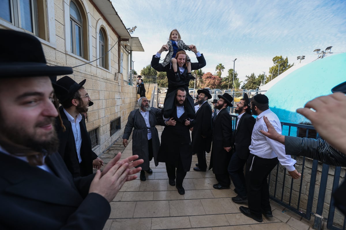 'חלאקה' לנכד האדמו"רים משומרי אמונים קריית גת וזאבליטוב