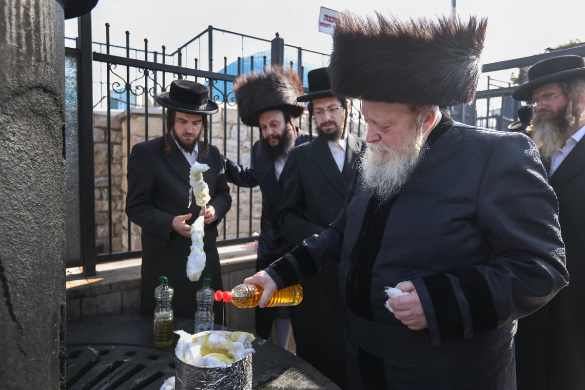 'חלאקה' לנכד האדמו"רים משומרי אמונים קריית גת וזאבליטוב