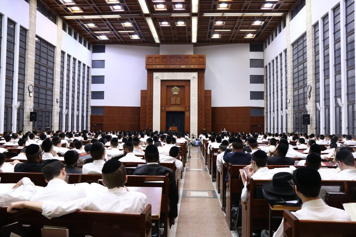 הגר"ד לנדו חיזק את 'מיר ברכפלד' • תיעוד