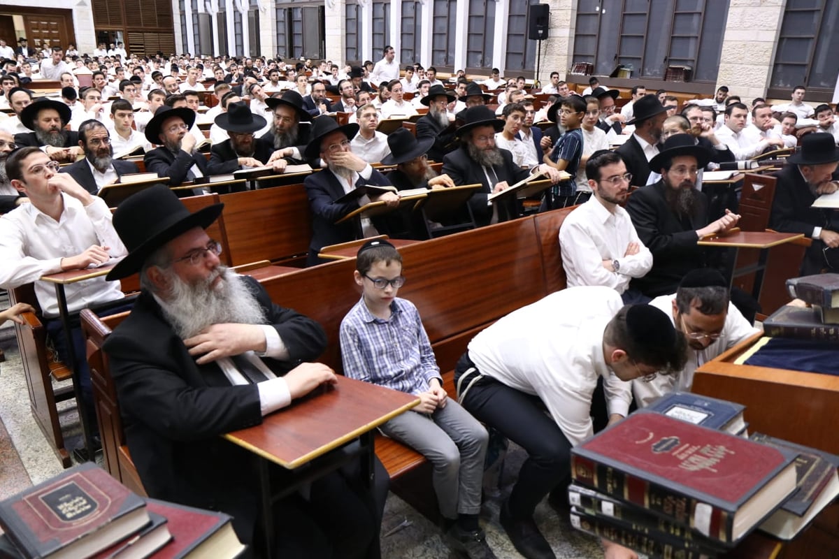 הגר"ד לנדו חיזק את 'מיר ברכפלד' • תיעוד