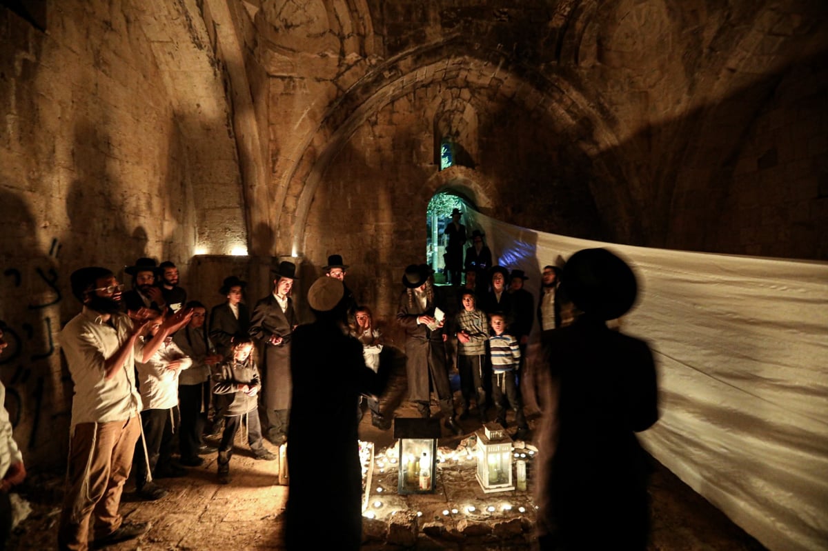 ירושלים: הילולת בנימין בן יעקב ורחל; עשרות חגגו בציון