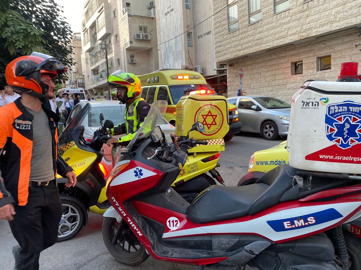 ילד בן 10 נפגע בראשו מרכב; מצבו בינוני