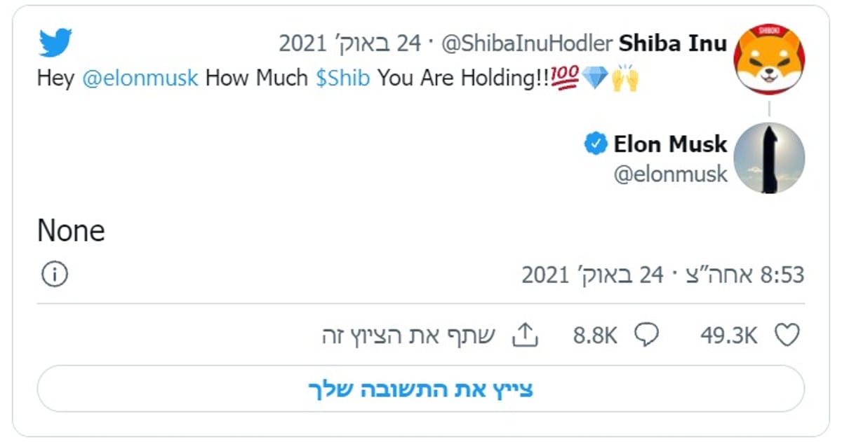 השאלה והתשובה