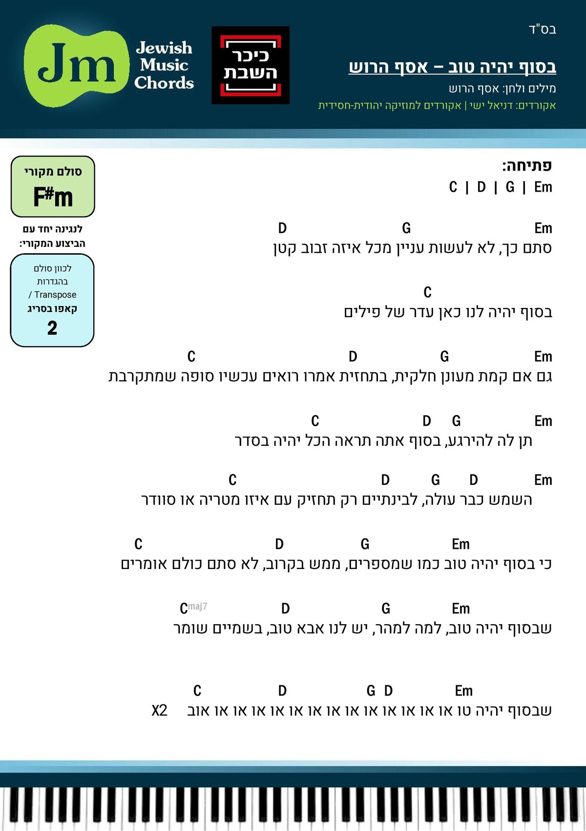 אקורדים בכיכר: בואו ללמוד לנגן את 'תגלית השנה'