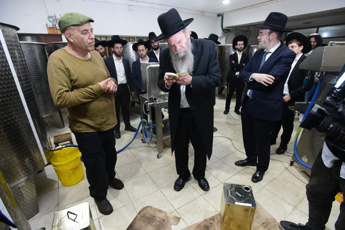 תיעוד נדיר ויוצא דופן מ'בית הבד' באבטליון