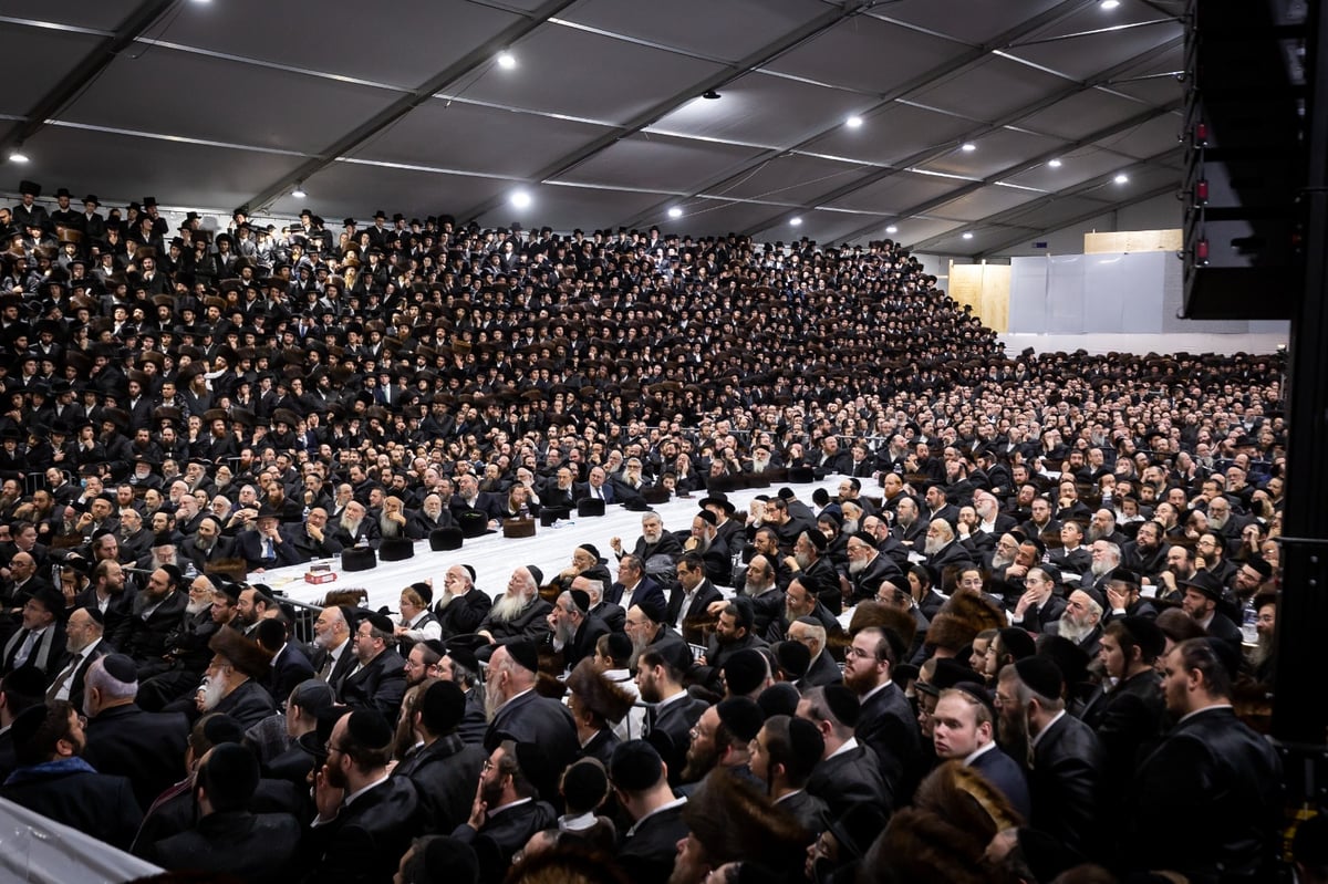 אלפים השתתפו בטישים של הגר"ש אלתר • תיעוד