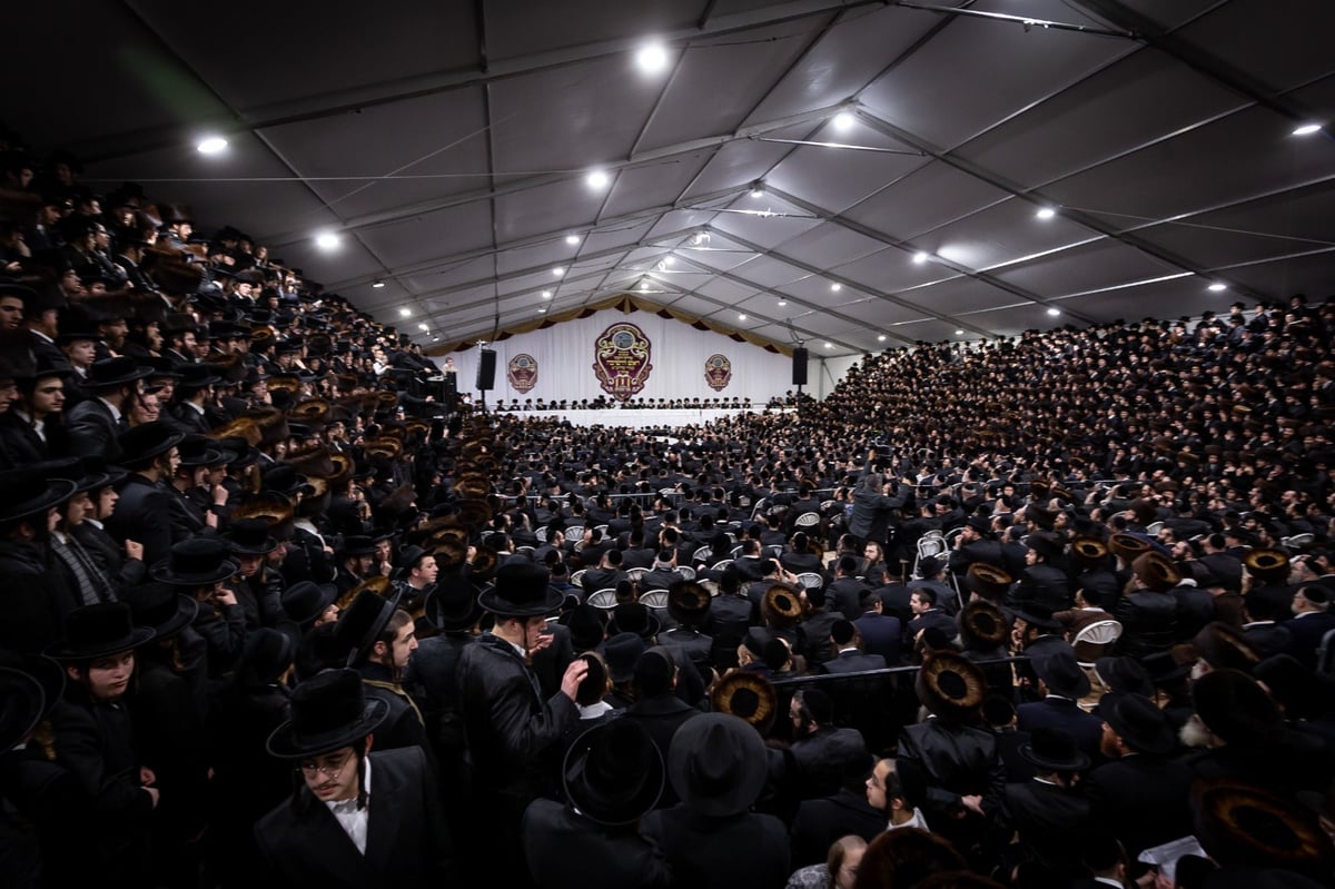 אלפים השתתפו בטישים של הגר"ש אלתר • תיעוד