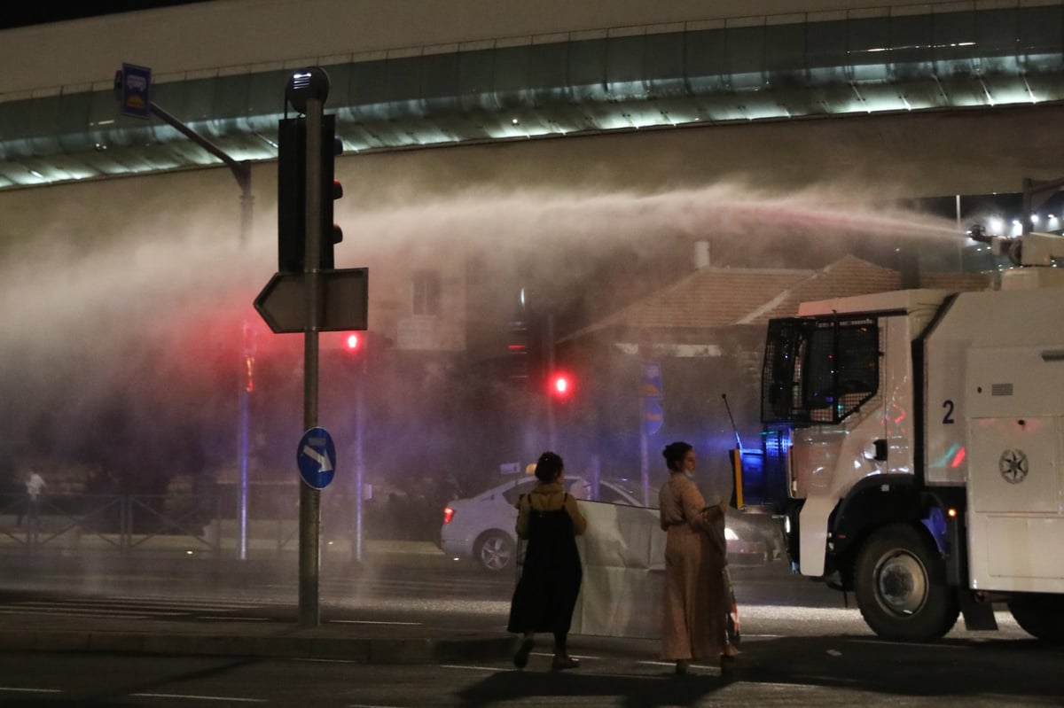 תיעוד: ההפגנה הסוערת על מות אהוביה סנדק