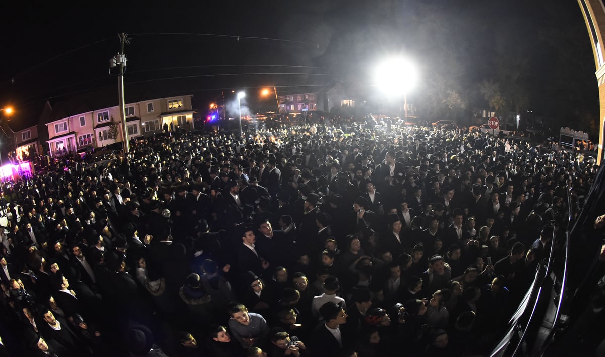 ליקווד: הרבי מסאדיגורה חנך את בית המדרש • צפו