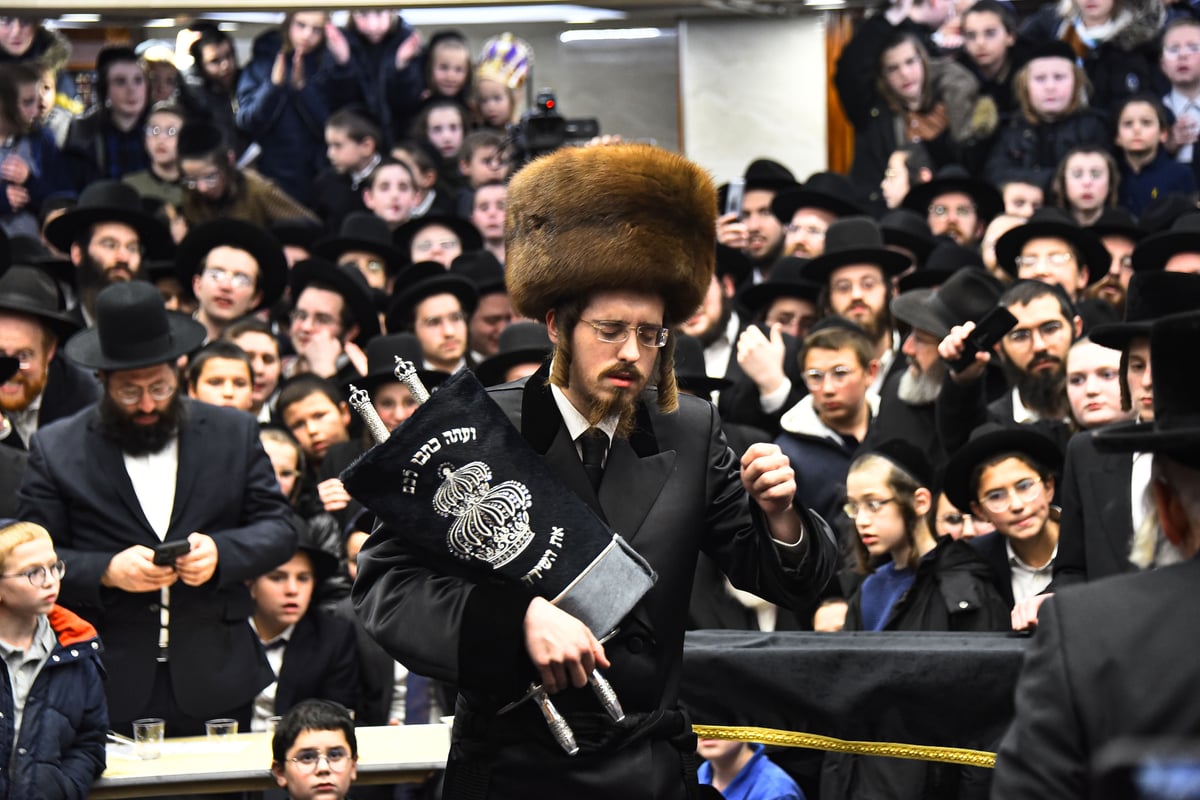 ליקווד: הרבי מסאדיגורה חנך את בית המדרש • צפו