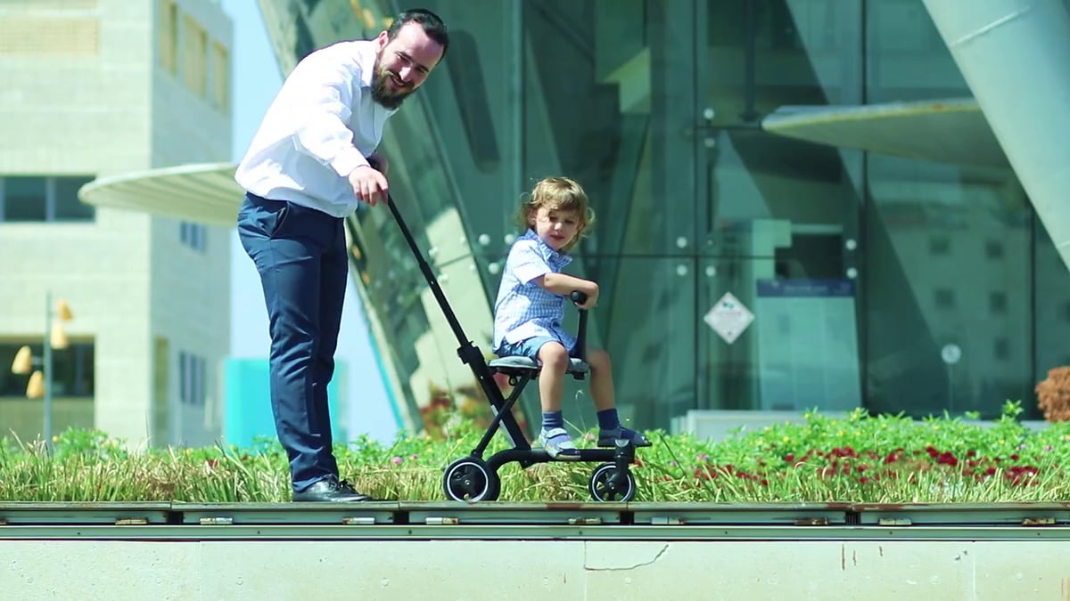 הקאדילאק של הפעוטות שמשלב גם טרמפיסט