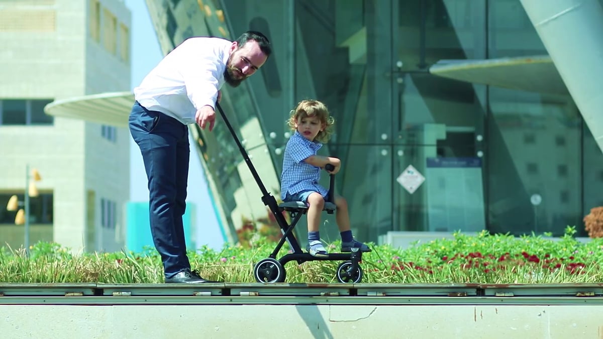 הקאדילאק של הפעוטות שמשלב גם טרמפיסט