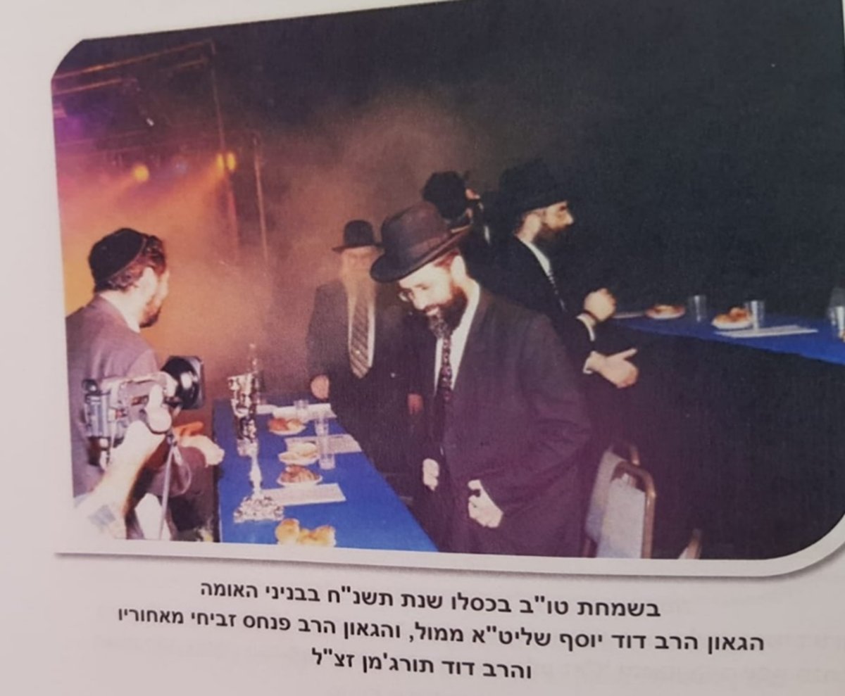 אירועי חגיגות י"ז כסלו בשנים קודמות בבניני האומה מלון פרימה פאלאס (המרכז) (מתוך ספר 'יום טו"ב