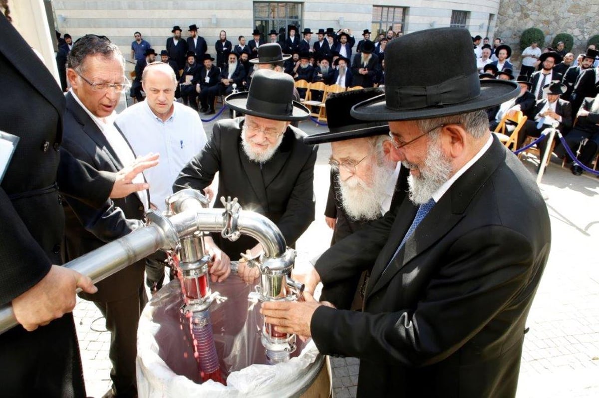 בהתרגשות רבה: הפרשת תרו"מ ביקבי 'ברקן' ויקב 'סגל'