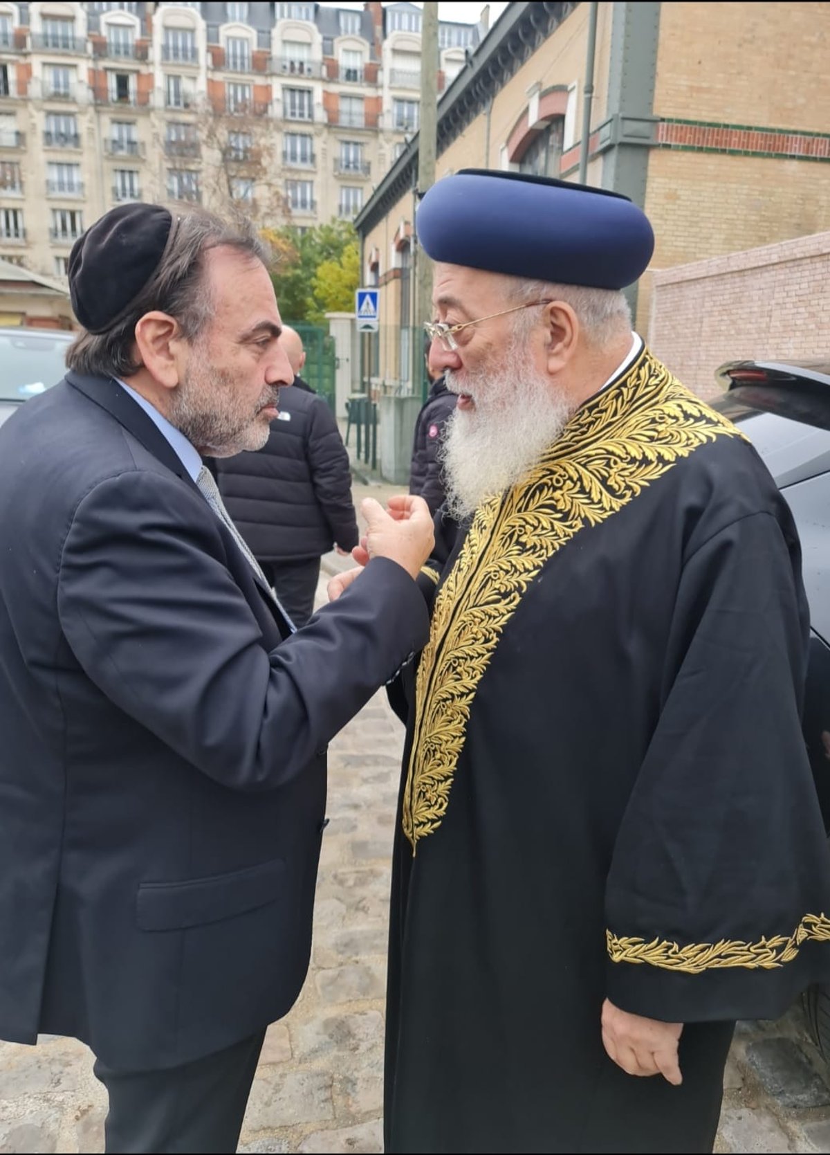 המסע של הגר"ש עמאר לצרפת • תיעוד