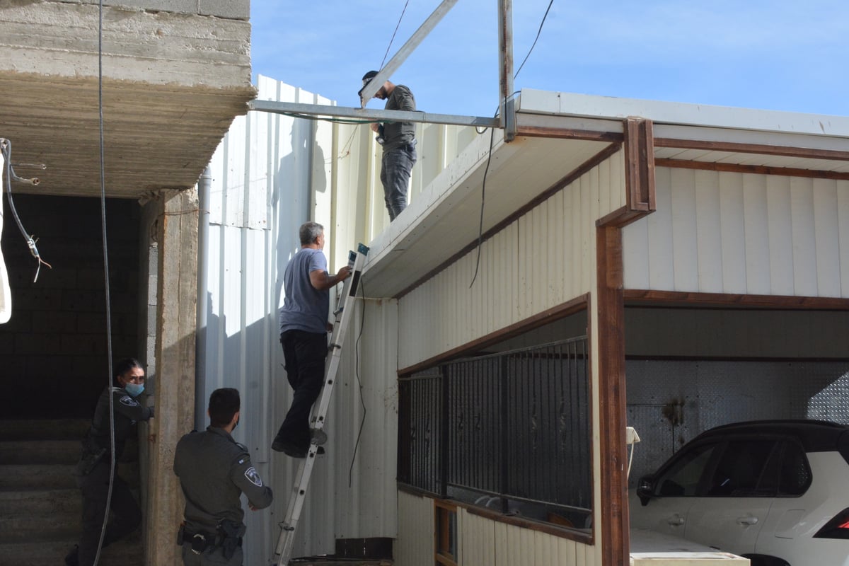 ביישוב הערבי: עשרות מצלמות אבטחה הוחרמו • צפו