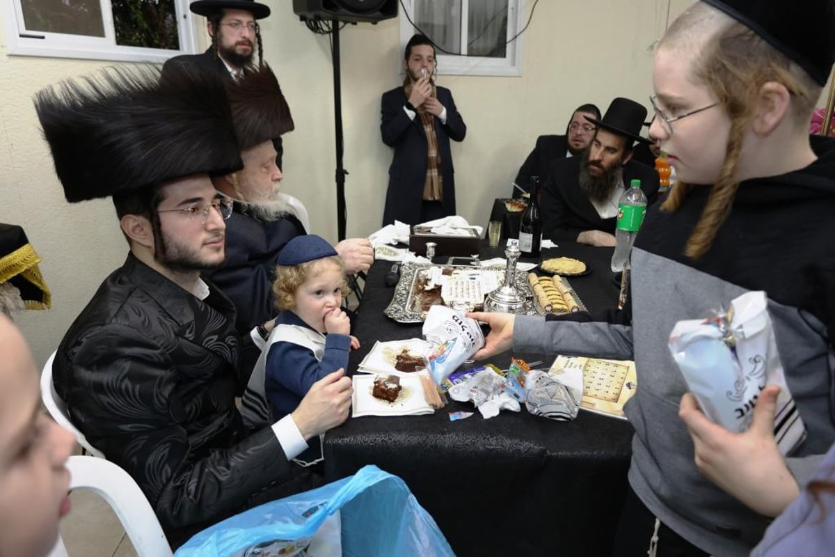 קרית גת: 'חלאקה' לנכד הרבי משומרי אמונים