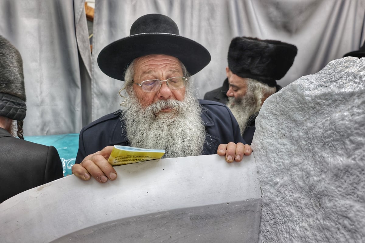 משפחות נפגעי אסון מירון הכניסו ס"ת באוקראינה