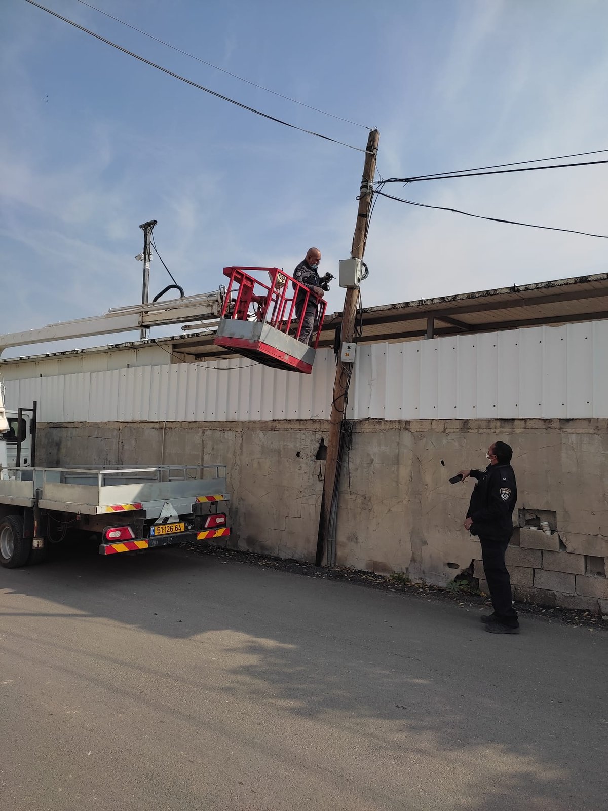 לוד: מצלמות אבטחה של ארגוני פשיעה הוסרו