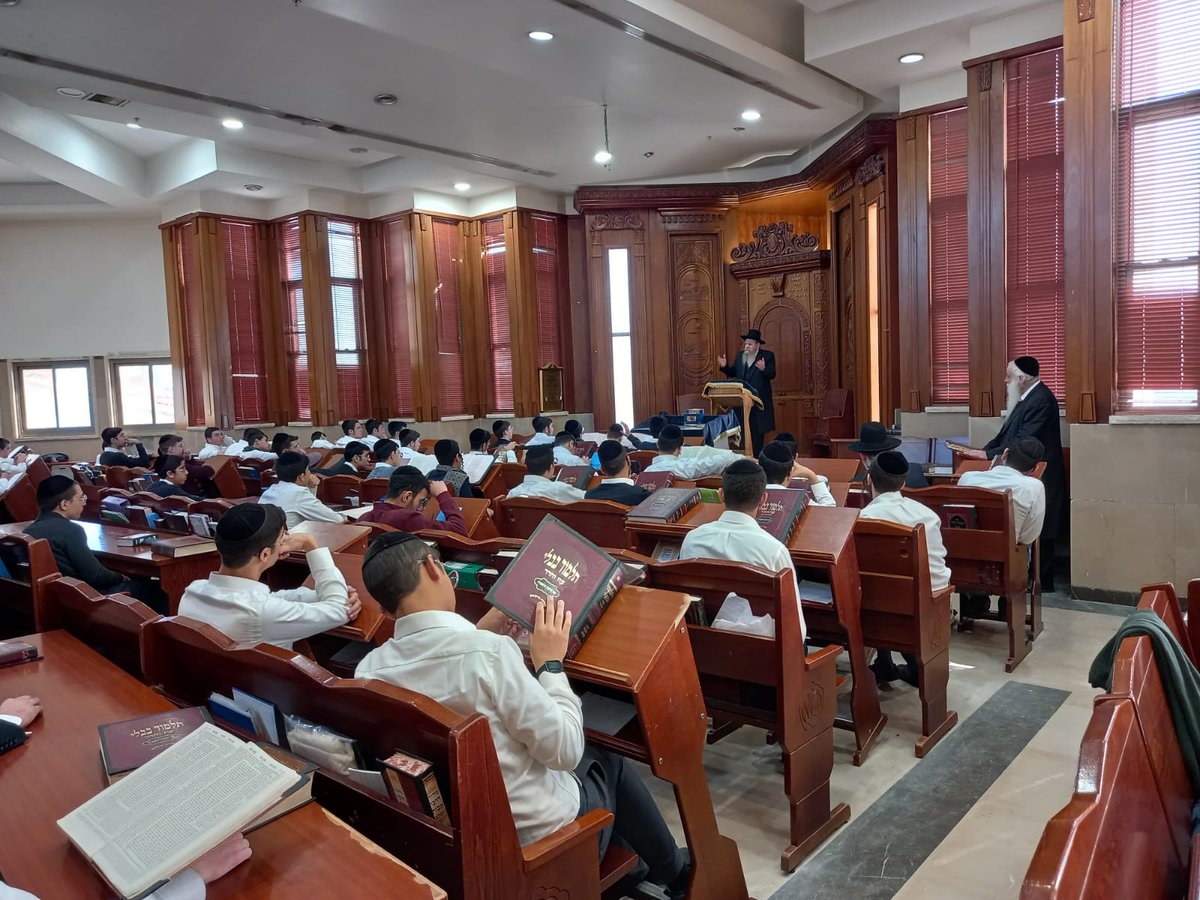 טבריה זכתה לביקורו של הגרמ"ש אדלשטיין