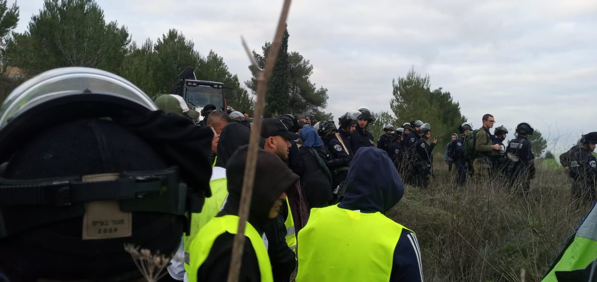 שבועיים לאחר הרצח של יהודה דימנטמן הי"ד: נהרסו מבנים בחומש