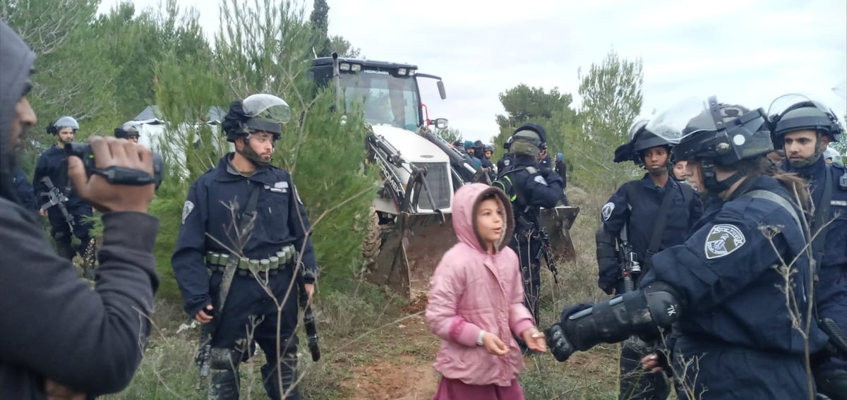 שבועיים לאחר הרצח של יהודה דימנטמן הי"ד: נהרסו מבנים בחומש