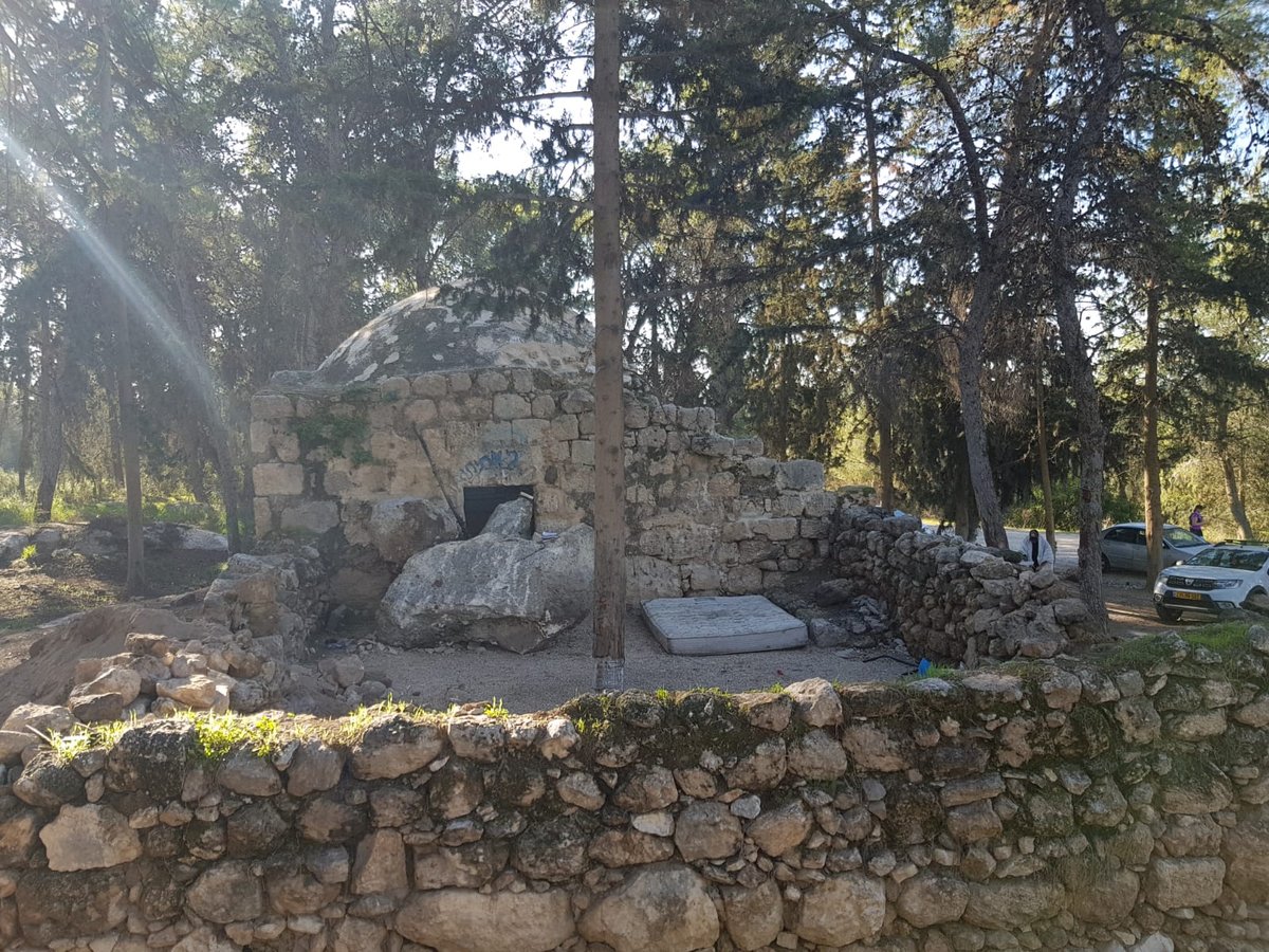 עצב ב'קבר מתתיהו': הגישה לציון - נחסמה