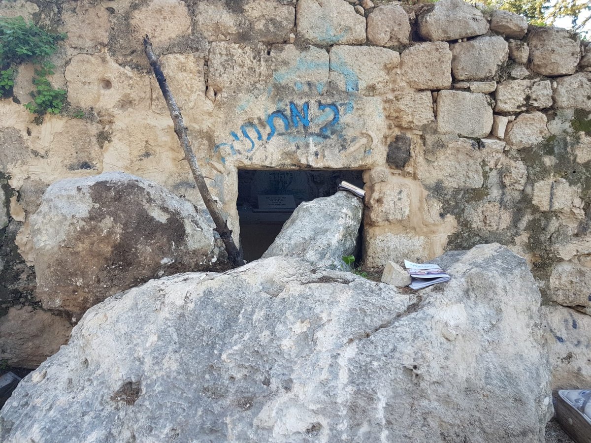 עצב ב'קבר מתתיהו': הגישה לציון - נחסמה