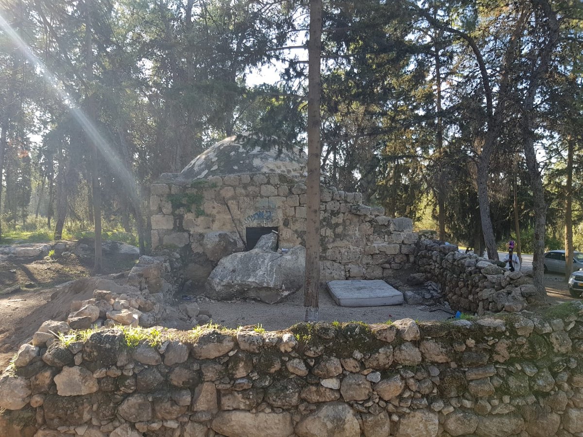 עצב ב'קבר מתתיהו': הגישה לציון - נחסמה