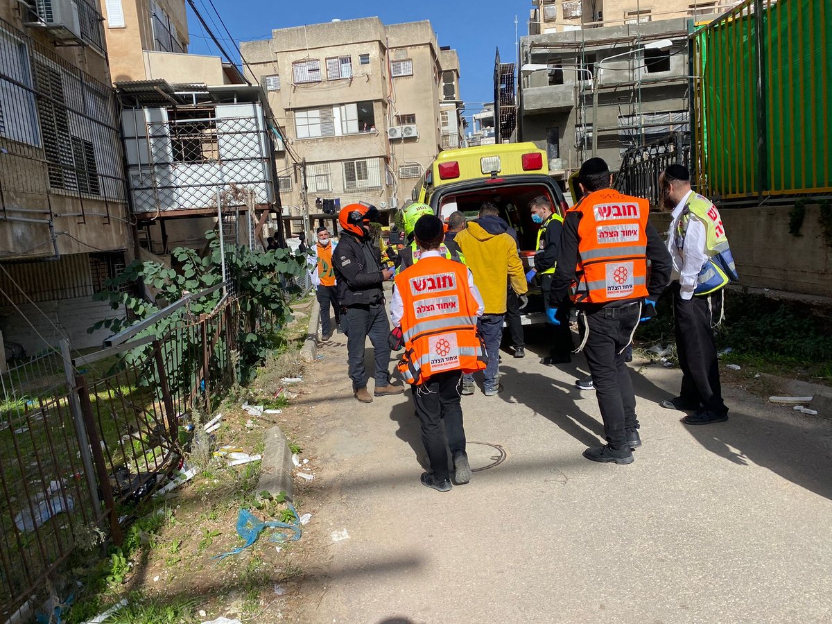 זירת הנפילה בבני ברק