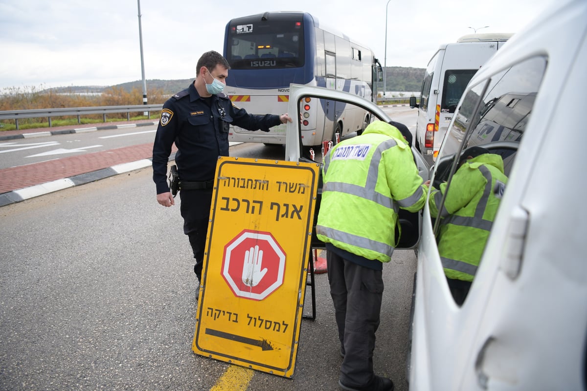 צפו: רכבים הורדו מהכביש ביישובים ערביים