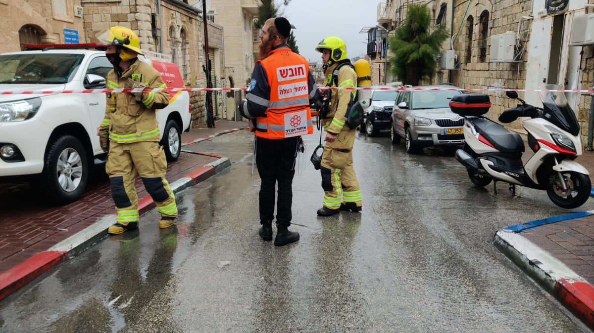 צובר גז נפגע: ארבעה מבנים, גן ובית ספר - פונו