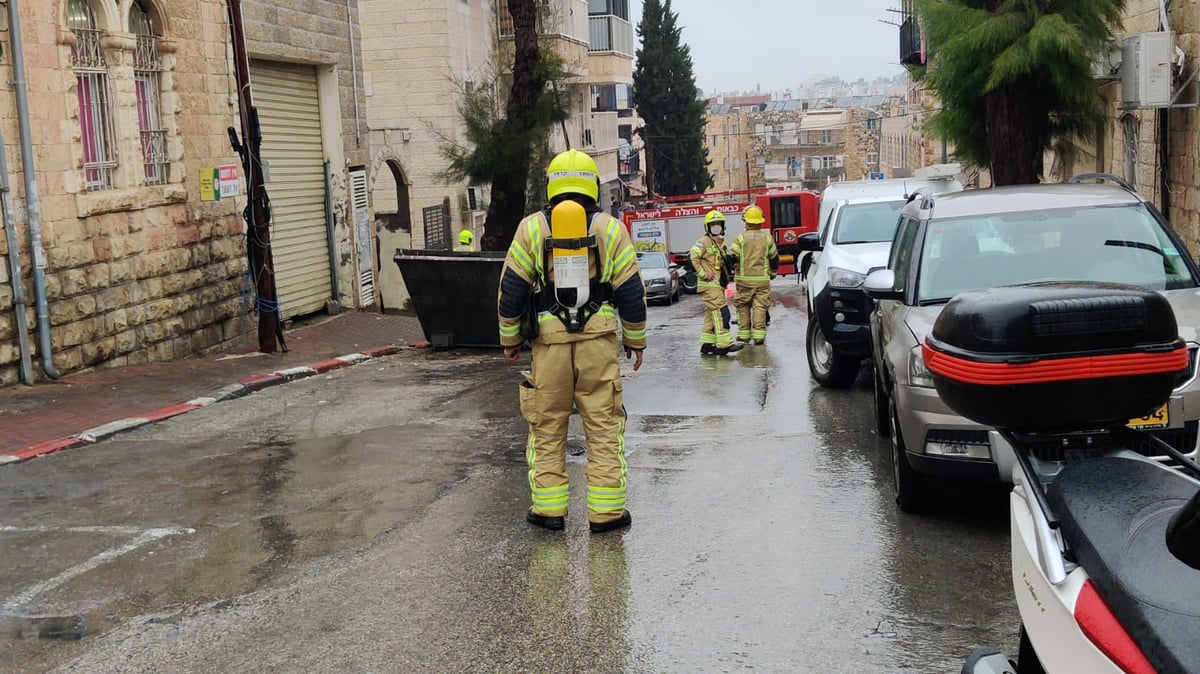 צובר גז נפגע: ארבעה מבנים, גן ובית ספר - פונו