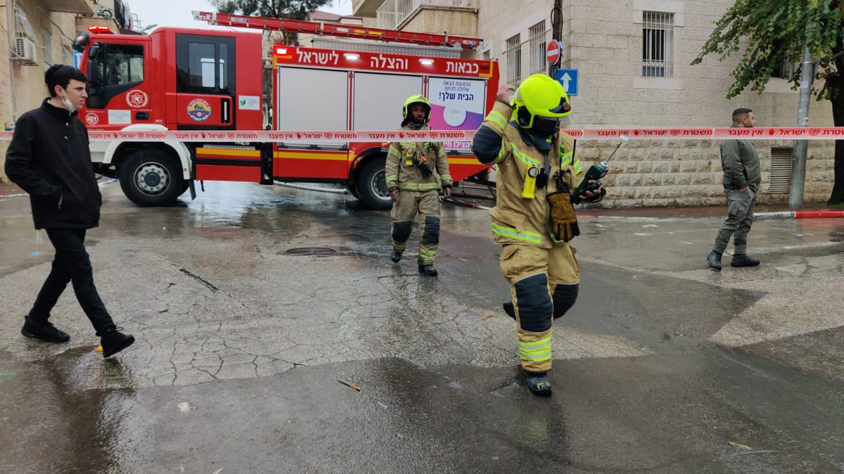 צובר גז נפגע: ארבעה מבנים, גן ובית ספר - פונו