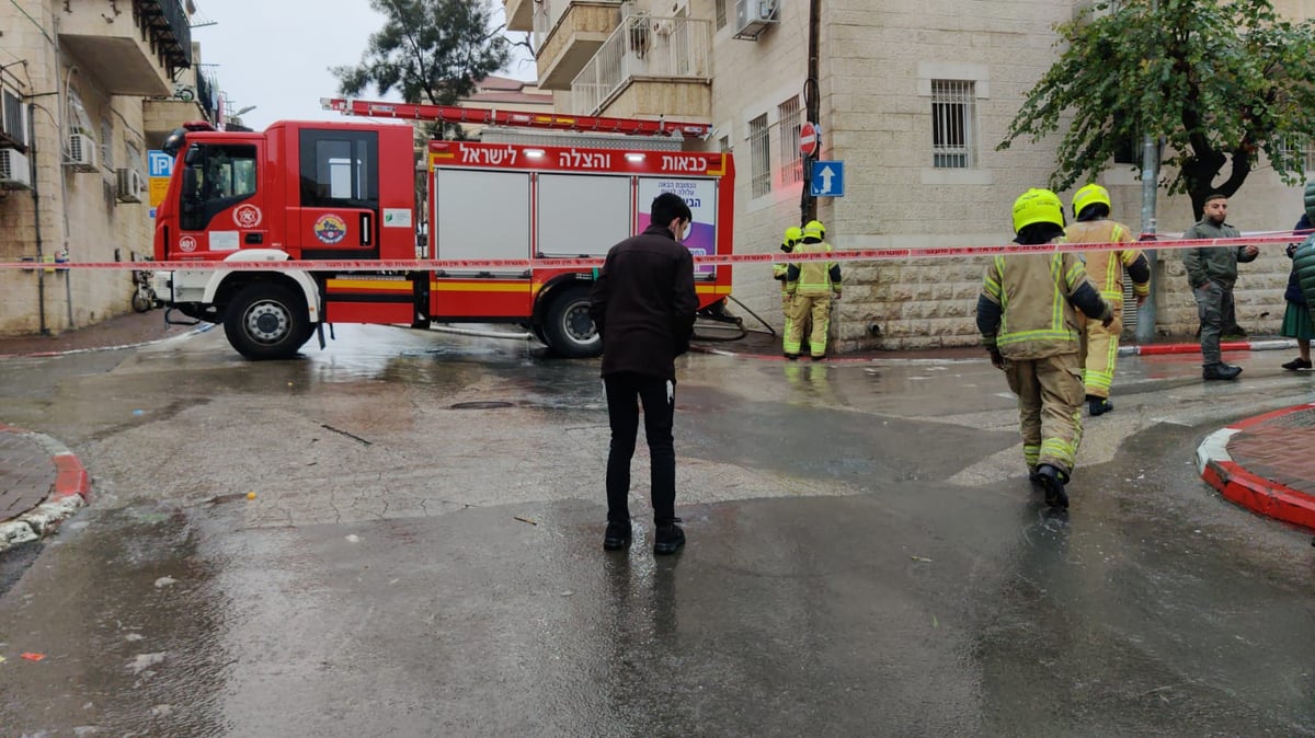 צובר גז נפגע: ארבעה מבנים, גן ובית ספר - פונו