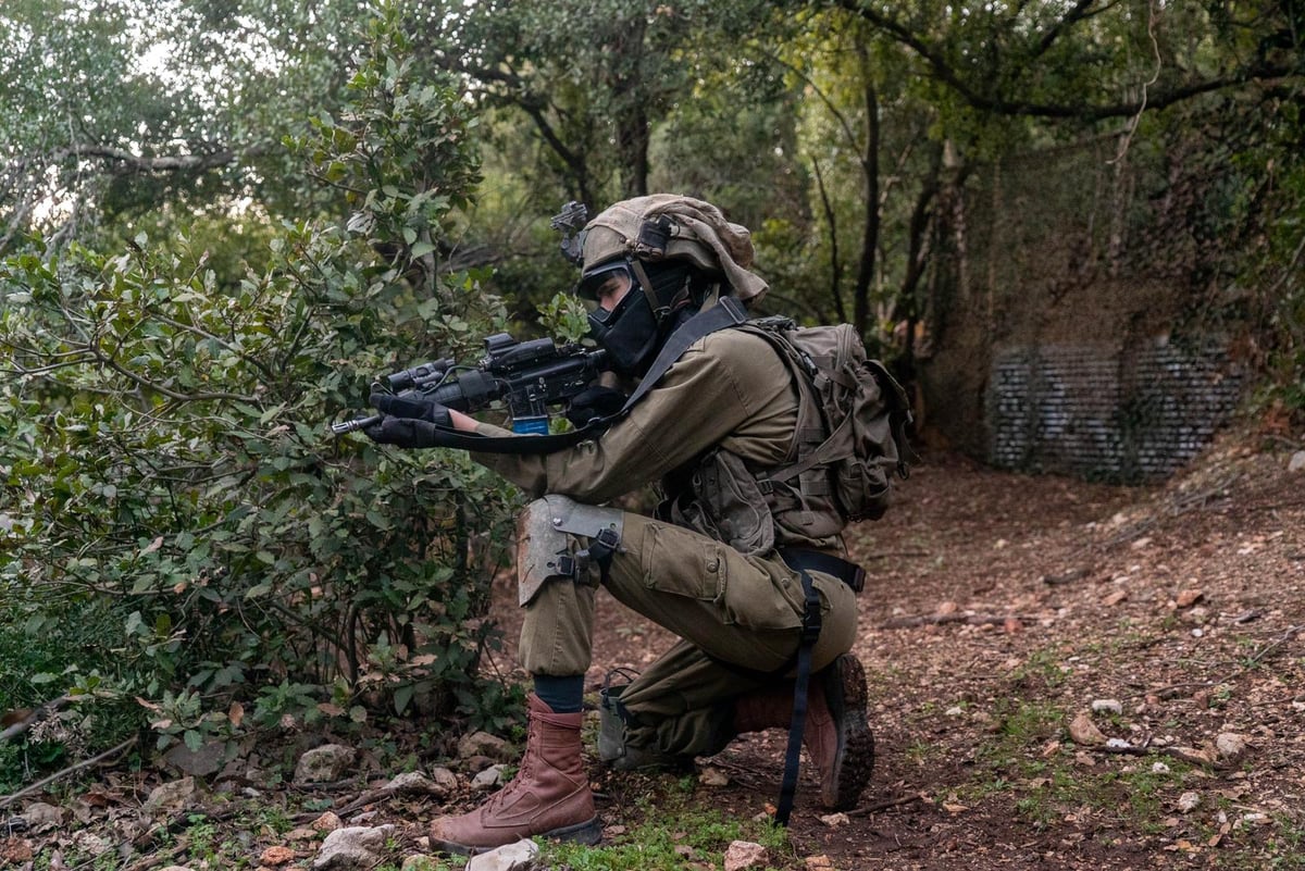 אחרי האסון: יחידת אגוז שבה להתאמן • צפו