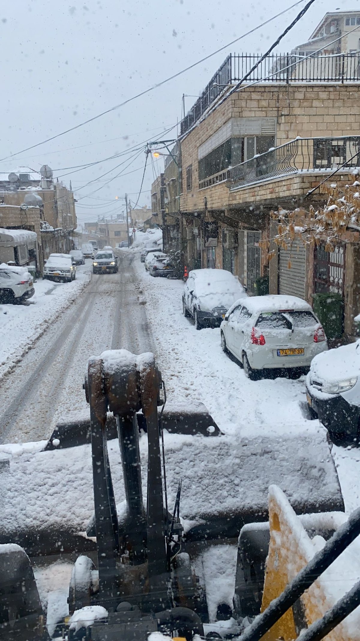 השלג בירושלים - מתעכב; העיר תיצבע בלבן בשעות הערב