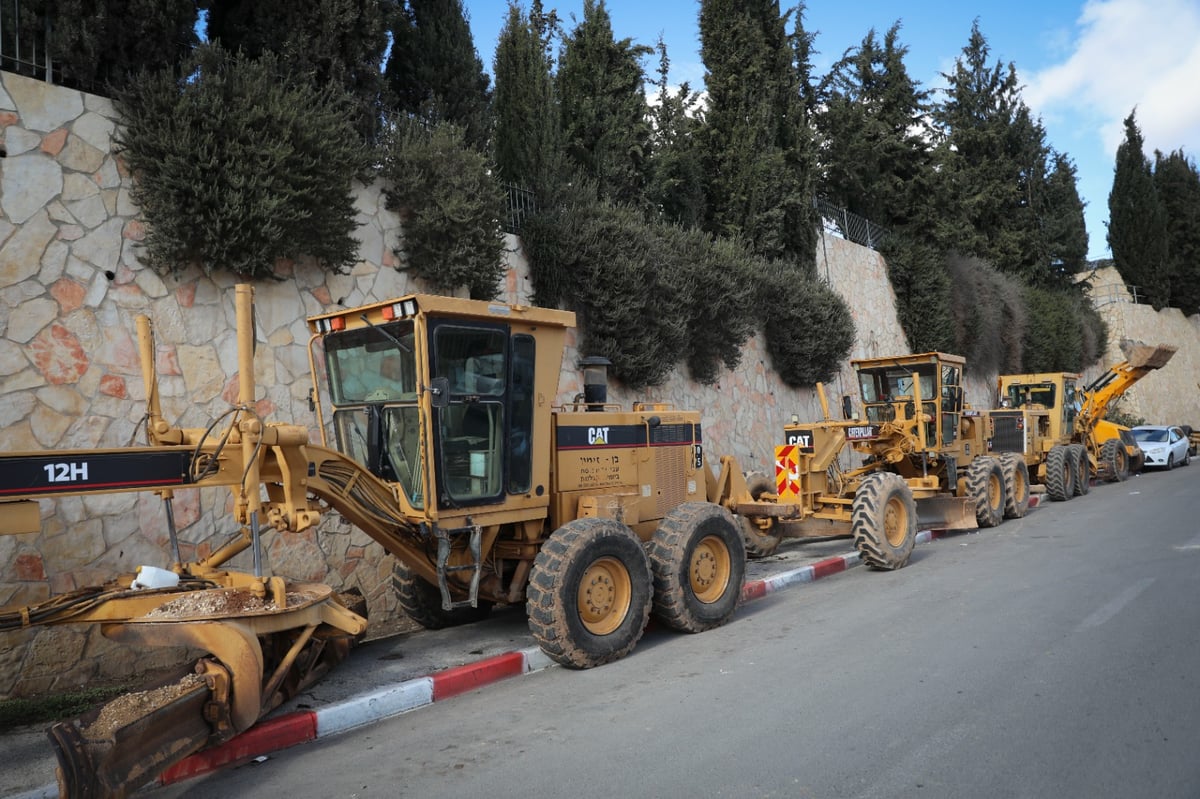 השלג בירושלים - מתעכב; העיר תיצבע בלבן בשעות הערב