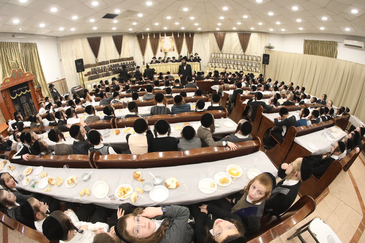 סאטמר: מעמד כבוד התורה לתלמידים בירושלים