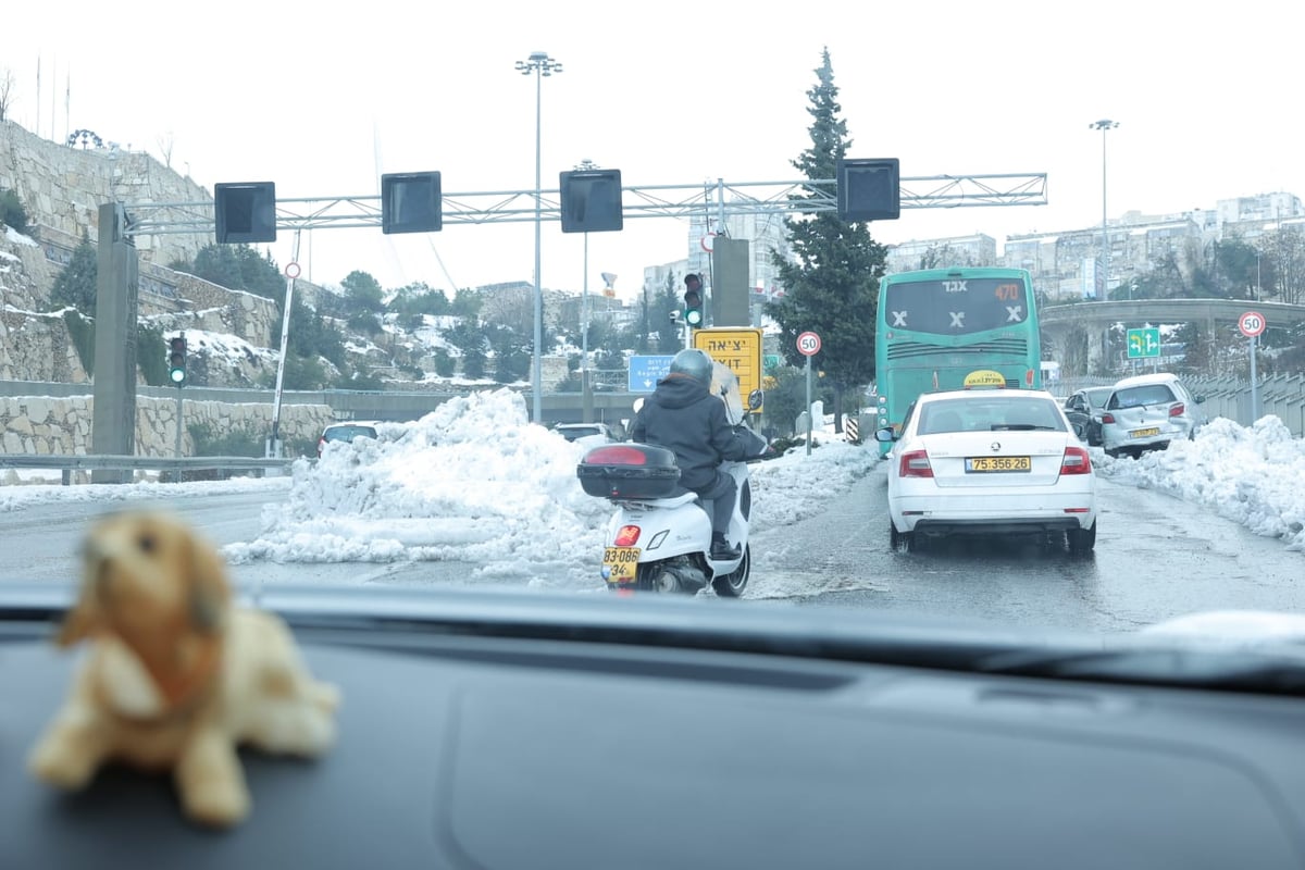 השלג הירושלמי והחגיגה ברחובות; גלריה