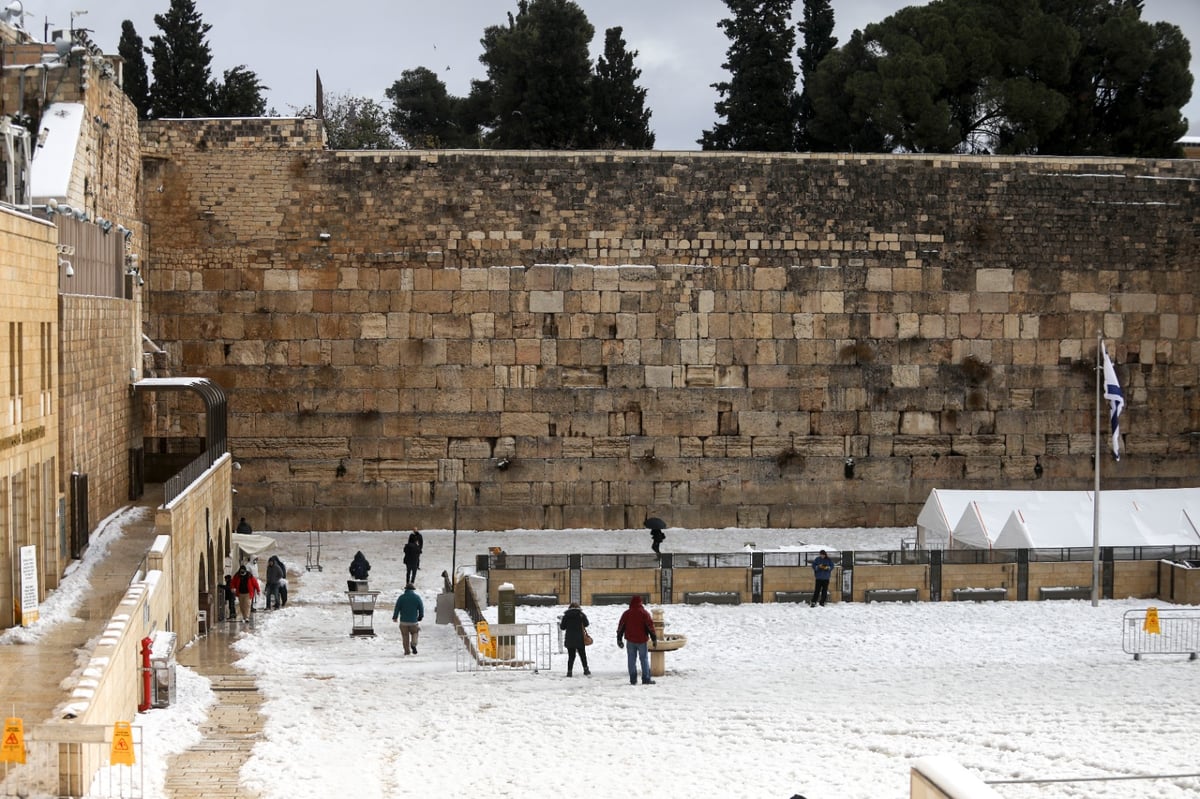 המוני ישראלים קמו לבוקר לבן • עדכונים ממוקדי השלג