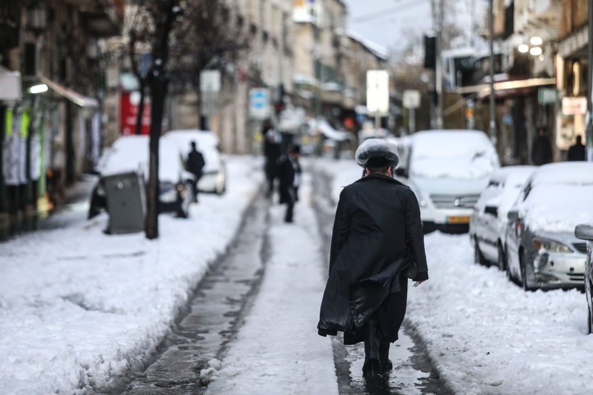 המוני ישראלים קמו לבוקר לבן • עדכונים ממוקדי השלג