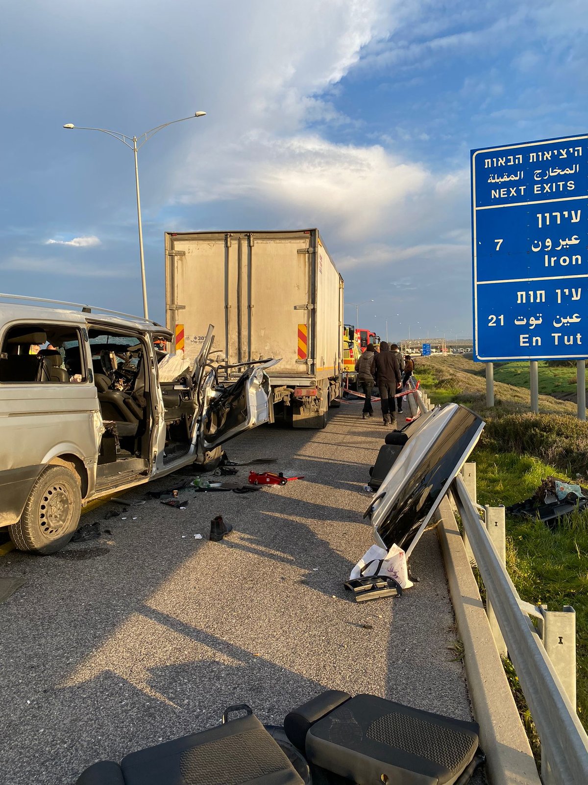 שוב תאונה קטלנית עם רכב להסעת עובדים