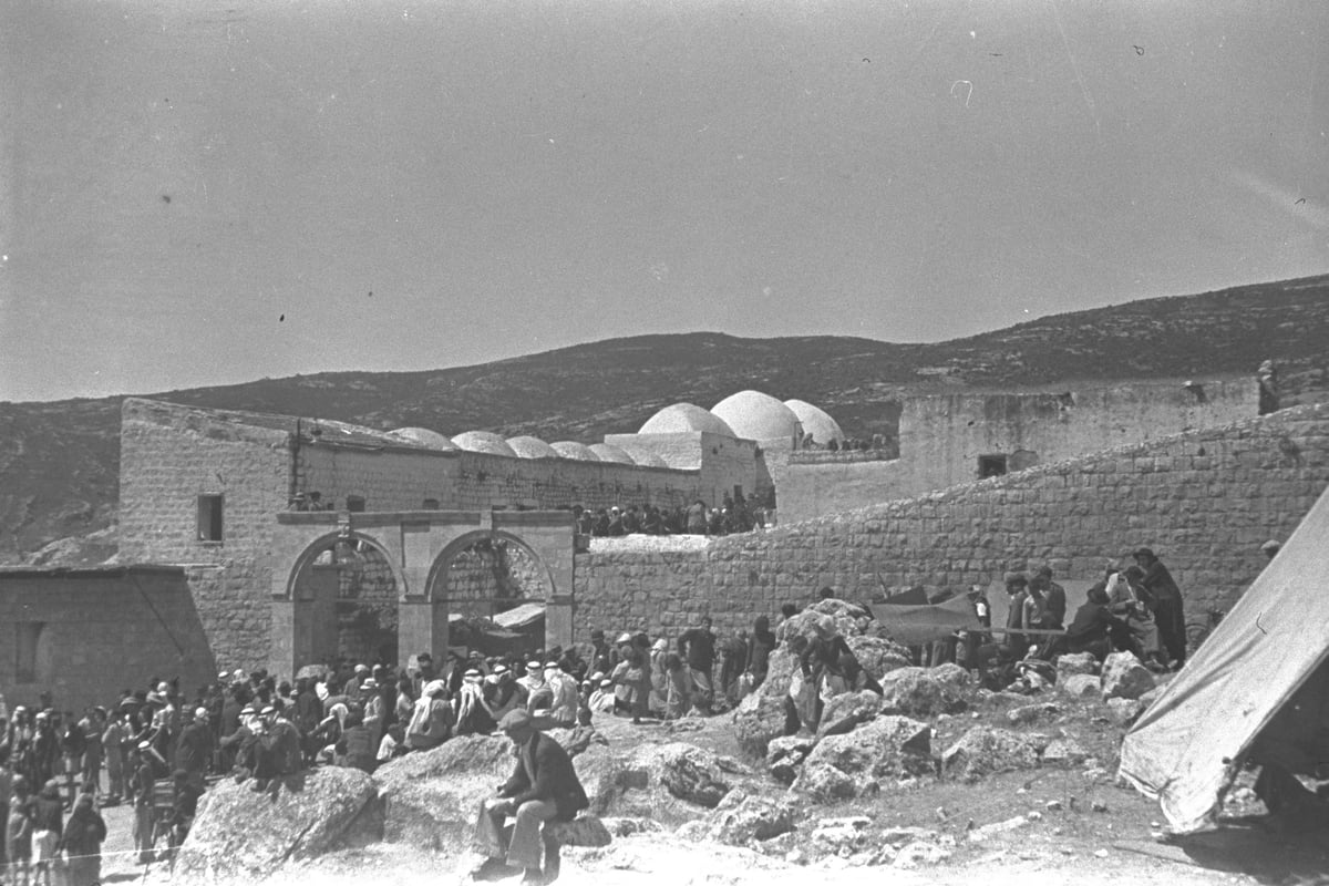 ל"ג בעומר במירון בשנת 1939