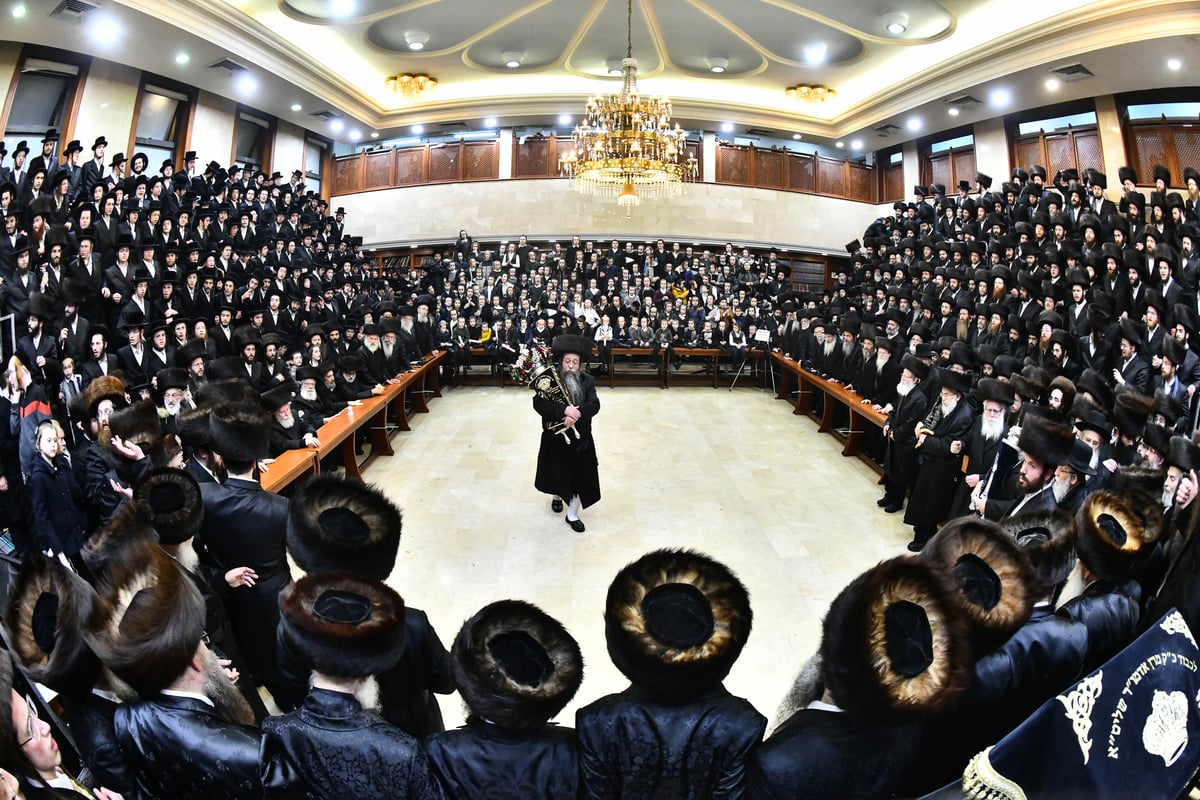 שנה לפטירת גאב"ד 'שבט הלוי': הוכנס ספר תורה