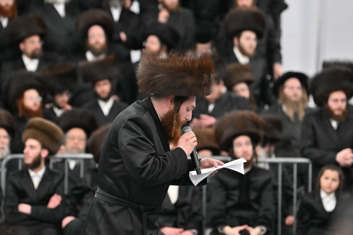 נכדת האדמו"ר מויז'ניץ נישאה בארה"ב • תיעוד