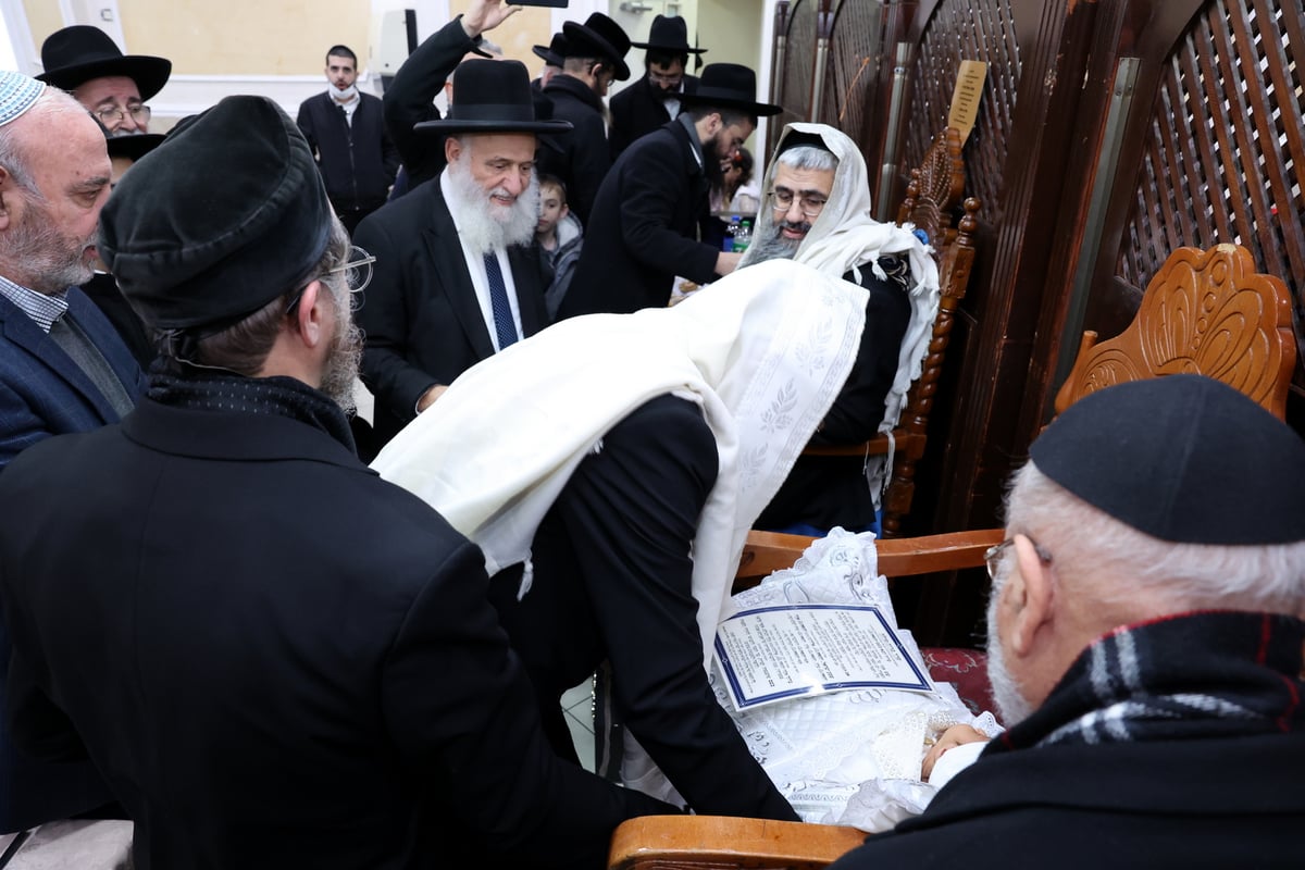 תיעוד: שמחת הברית לנין זקן רבני תוניס ע"ה