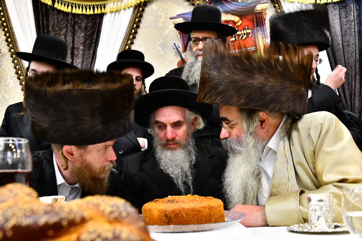 תיעוד: שמחת החתונה לנכדת האדמו"ר מלעלוב י-ם