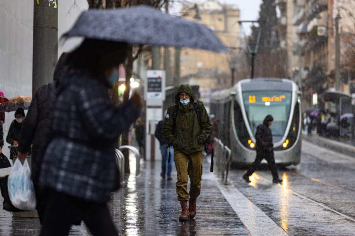 תחזית: התקררות, בצפון ובמרכז הארץ גשם